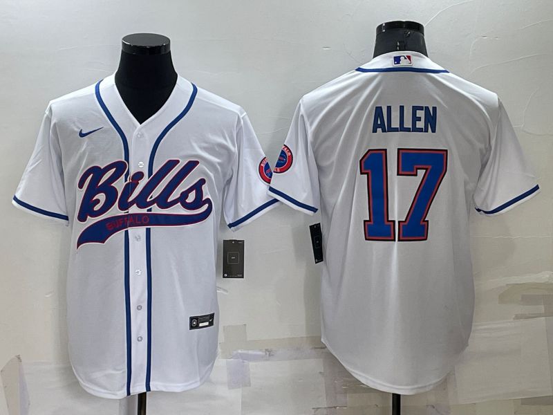 Men Buffalo Bills 17 Allen White 2022 Nike Co branded NFL Jersey